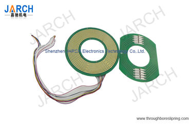 anillo colectando de la junta rotatoria del grueso de 10A 5m m eléctrico para el equipamiento médico
