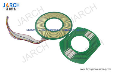 anillo colectando de la junta rotatoria del grueso de 10A 5m m eléctrico para el equipamiento médico