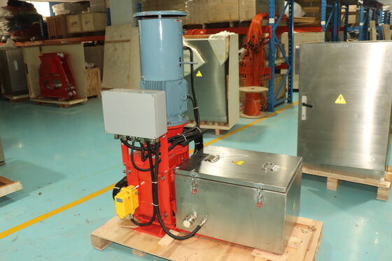 Suministro de fábrica de tambor de cable motorizado eléctrico de par motor industrial para grúa pórtico de 30 toneladas, 40 toneladas y 50 toneladas