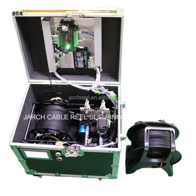 FCC de alta presión DE ACERO retractable del carrete los 49cm de la manguera de las mangueras gemelas 11